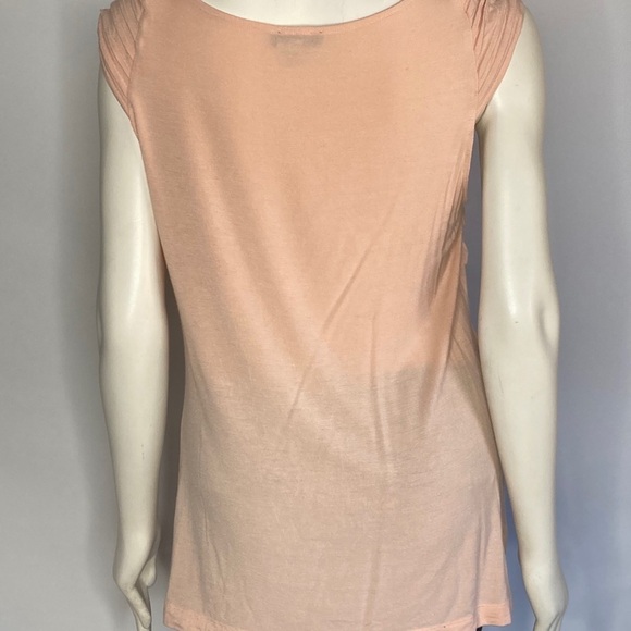 Willi Smith peach rayon Top Sz XL - Picture 4 of 5
